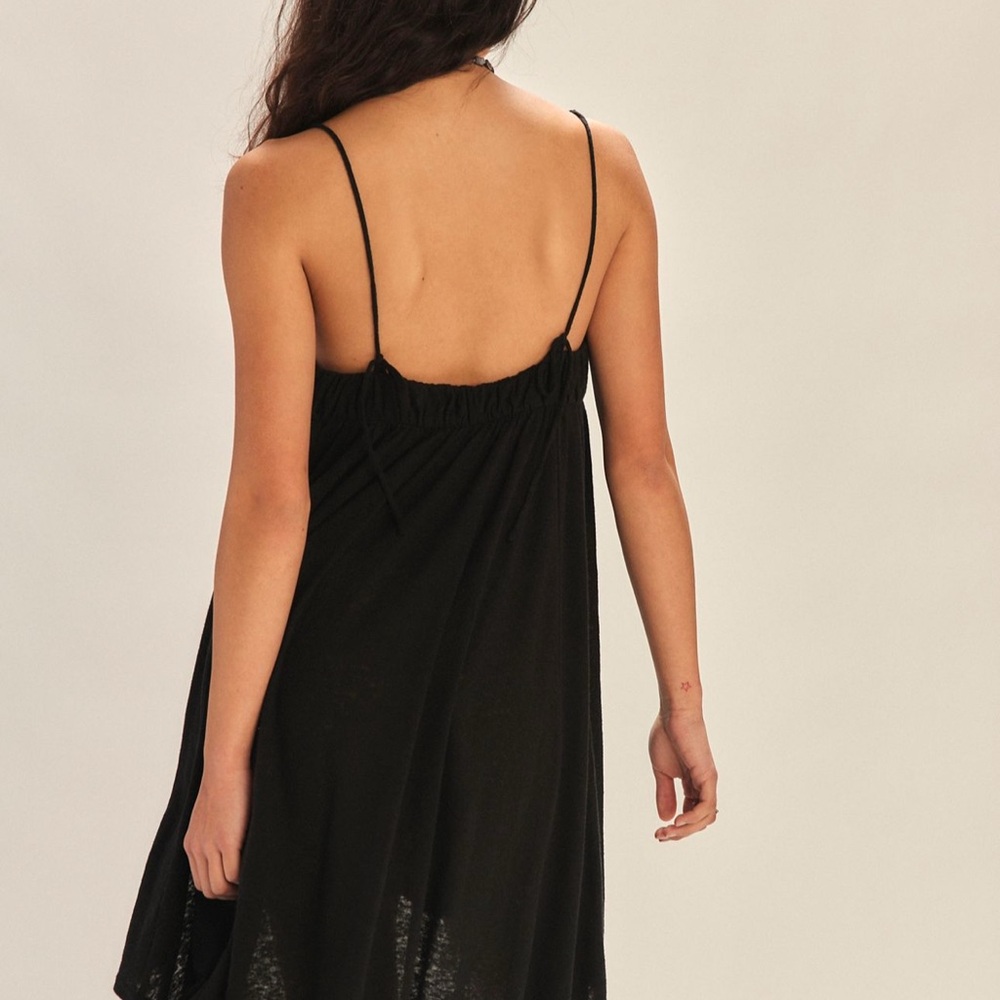 FREE PEOPLE Black Spaghetti Strap tank
